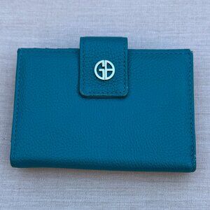 Giani Bernini Genuine Leather Wallet Teal